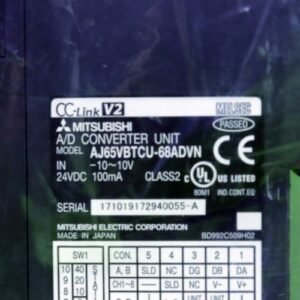 Mitsubishi CC-Link AJ65VBTCU-68ADVN