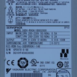 SGDV-R90A11B Bộ khuếch đại servo Yaskawa