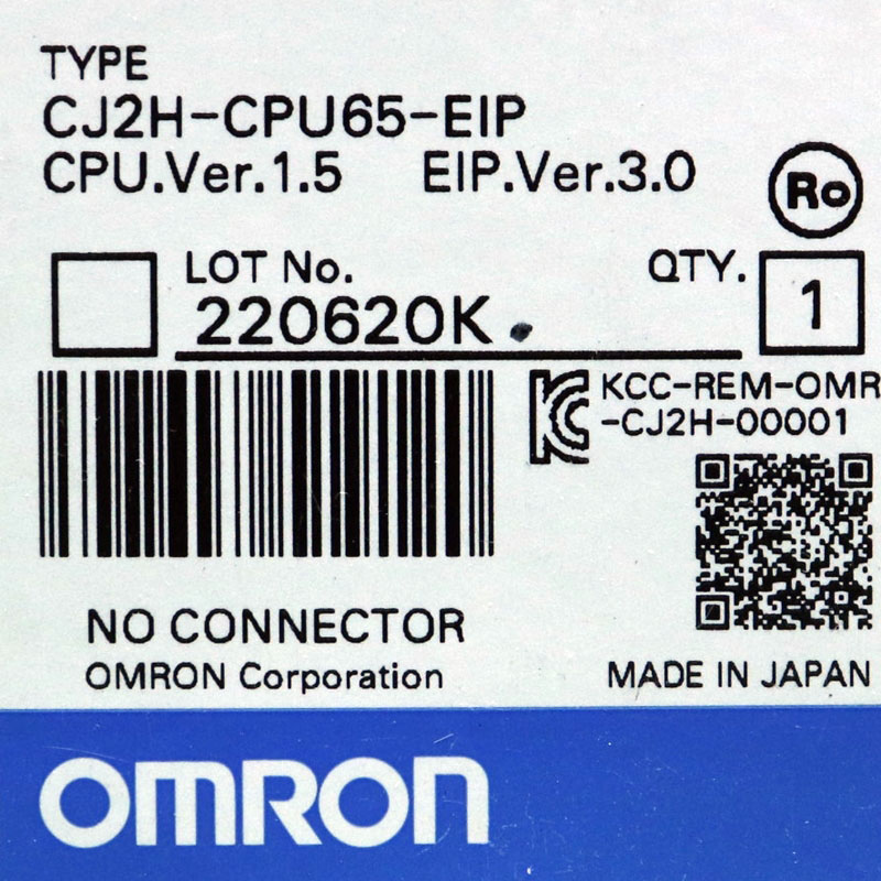 Cj2h-cpu65-eip cpu omron 10 CJ2H-CPU65-EIP