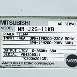 Servo MR J2S 11KB Mitsubishi 1
