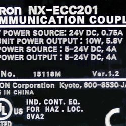 NX ECC201 Omron 1