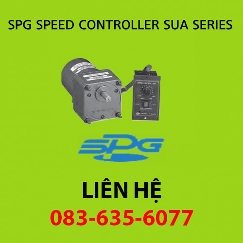 SPG SPEEDCONTROLLER SUA SERIES SPG SPEEDCONTROLLER SUA SERIES